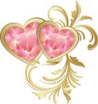 心形钻石花纹