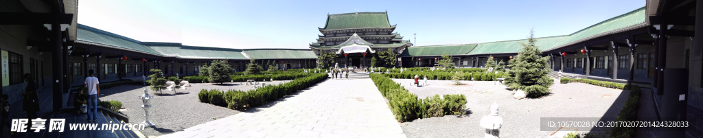 云梦山太极观全景图