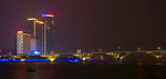 橘子洲大桥东夜景