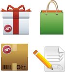 礼品 手提袋 纸箱 铅笔