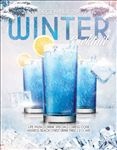 冰块果汁饮料圣诞节滑雪酒吧音乐