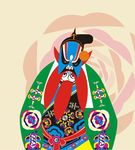 戏曲 人物 台布