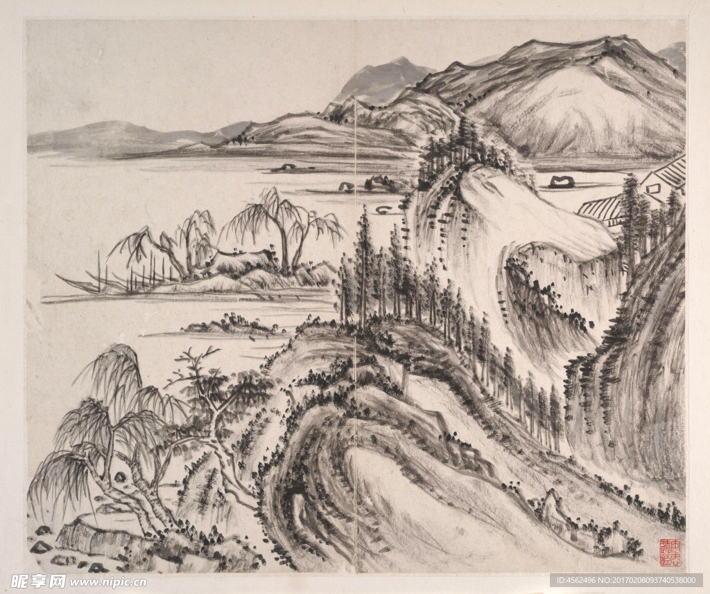 山水画