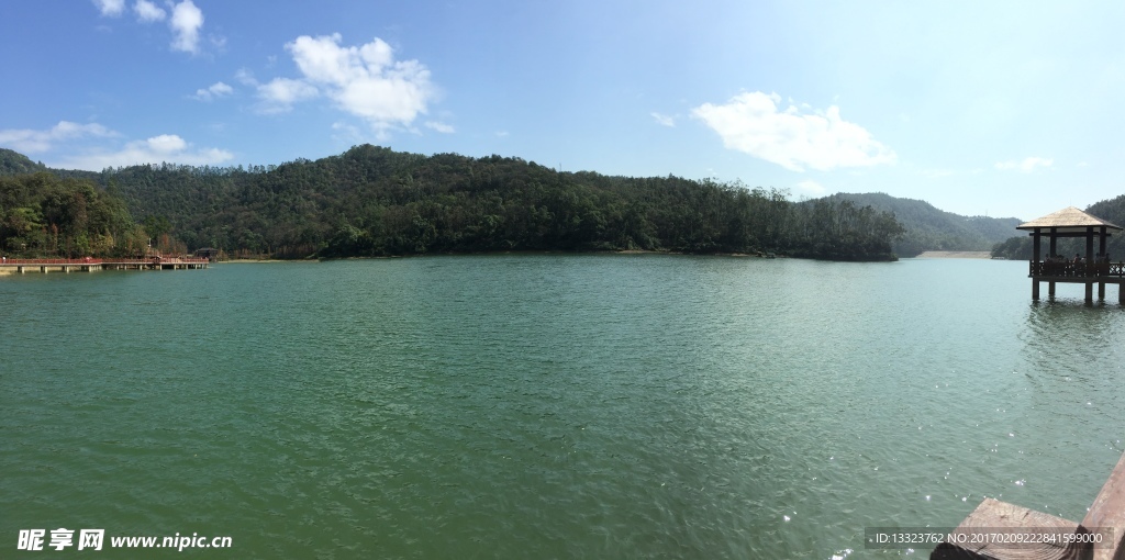 湖景