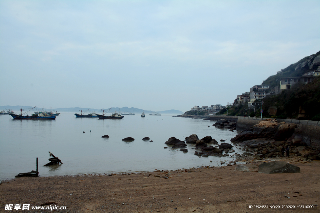 海岛的冬天