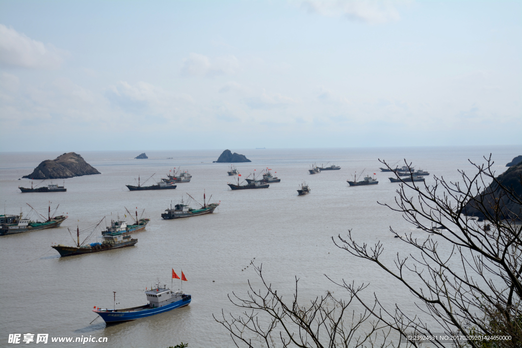 冬天的海