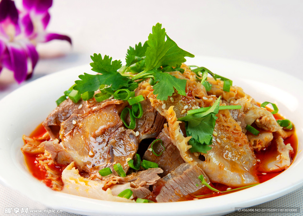 红油牛肉