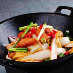 白菜炒肉