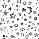 手绘星空 星轨