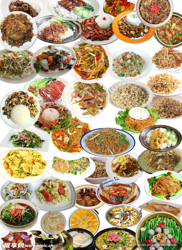 炒菜饭面汤合集图片