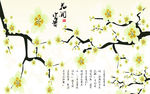 花开富贵背景墙