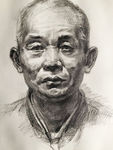 人像素描