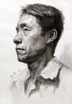 头像素描