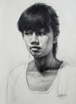 头像素描