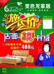 放长价变色龙传单正面