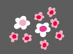 卡通花朵