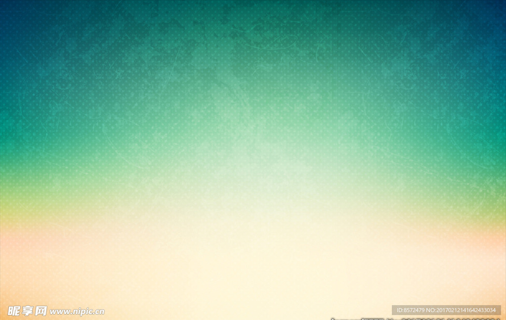 黄绿梦幻圆点背景