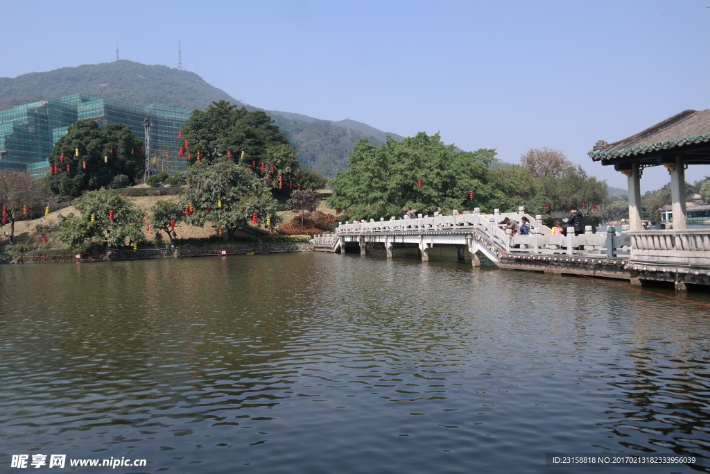 玉湖风景