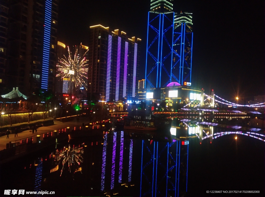 湖州夜景