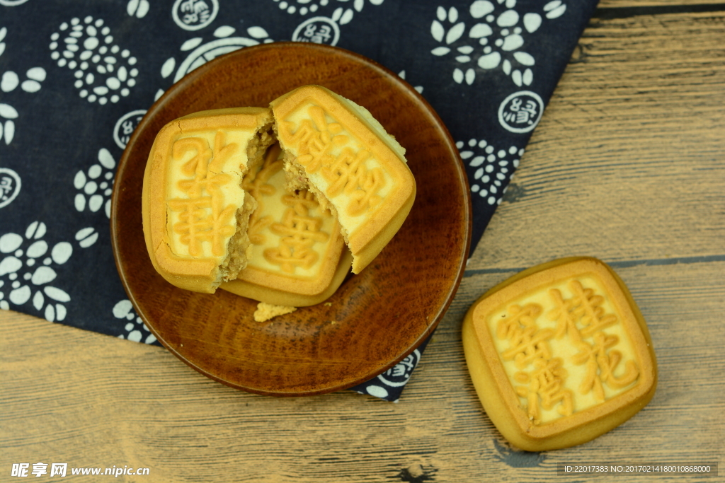 传统糕点食品美食 中式面点