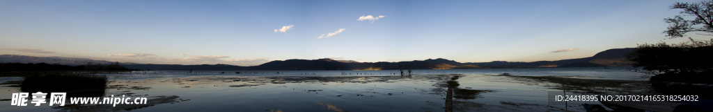 大理洱海全景