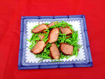 蒜台炒腊肉