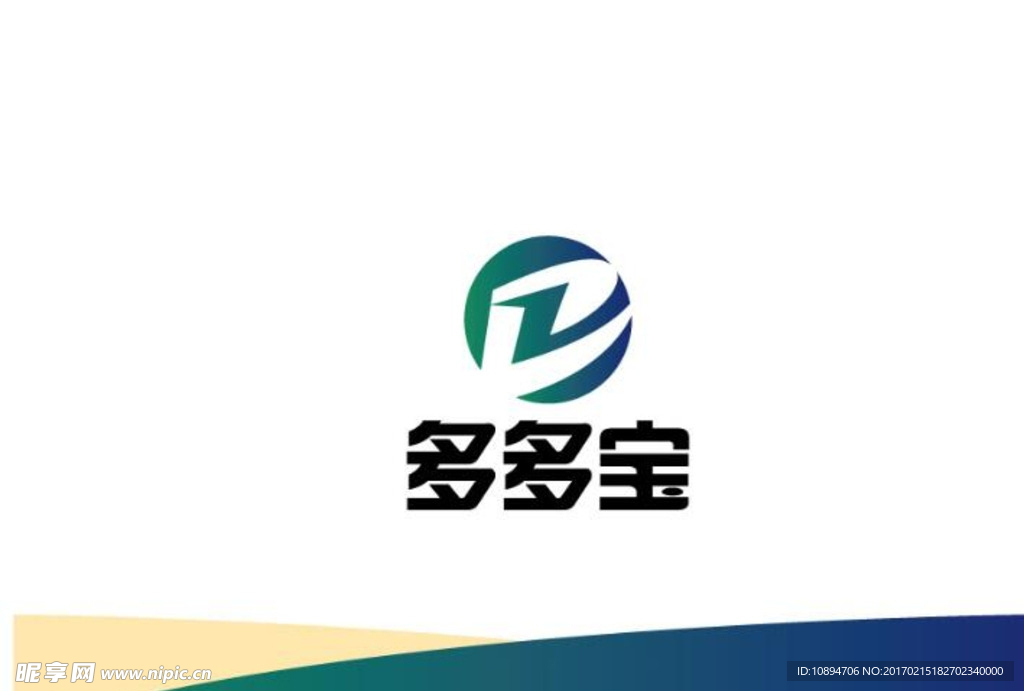 字母D标识设计