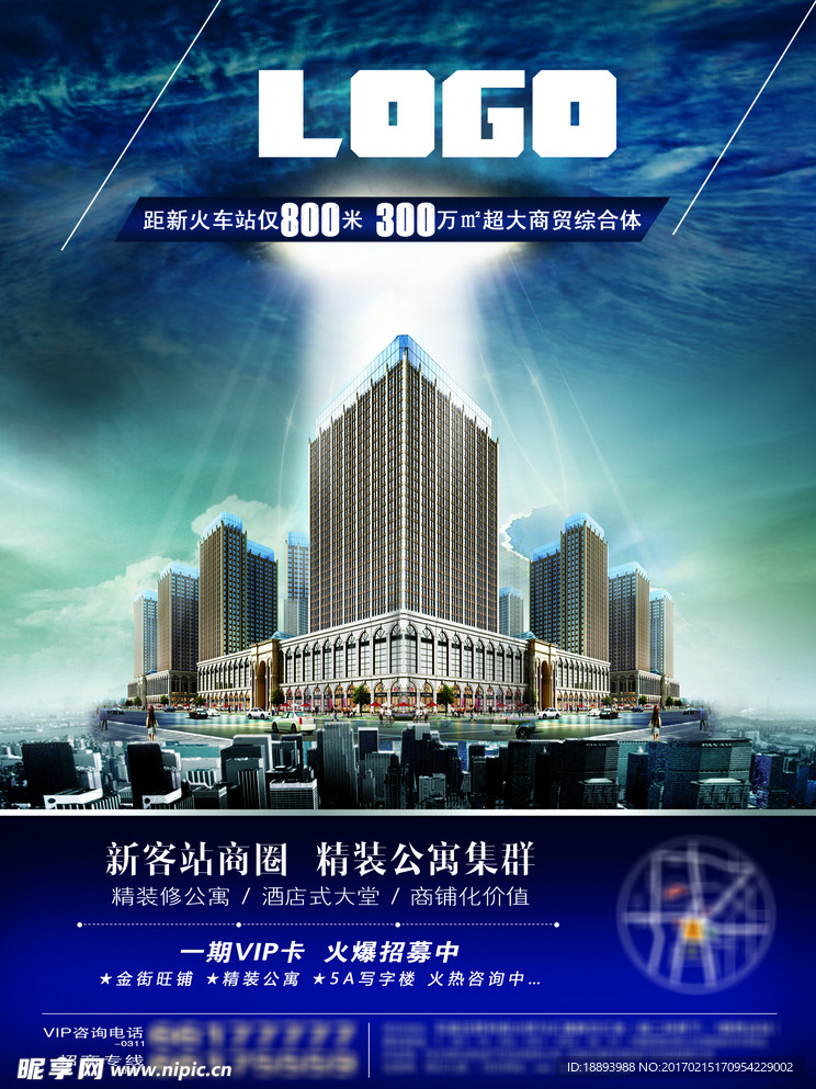 地产商业DM单