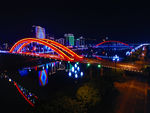 宜宾南门大桥夜景