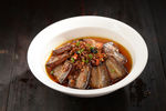 豆辣蒸腊肉