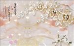 室雅兰香珠宝背景墙