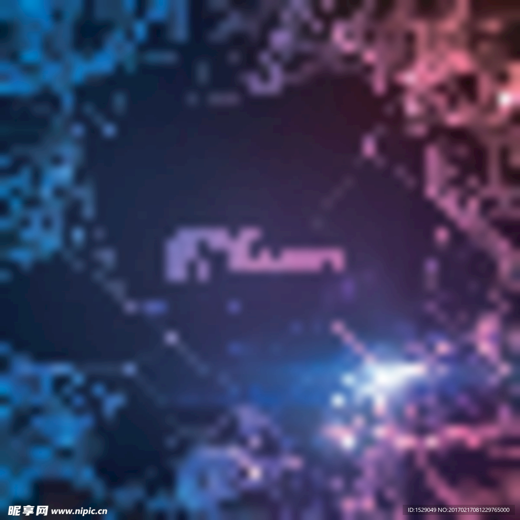 矢量粒子和线条深色背景