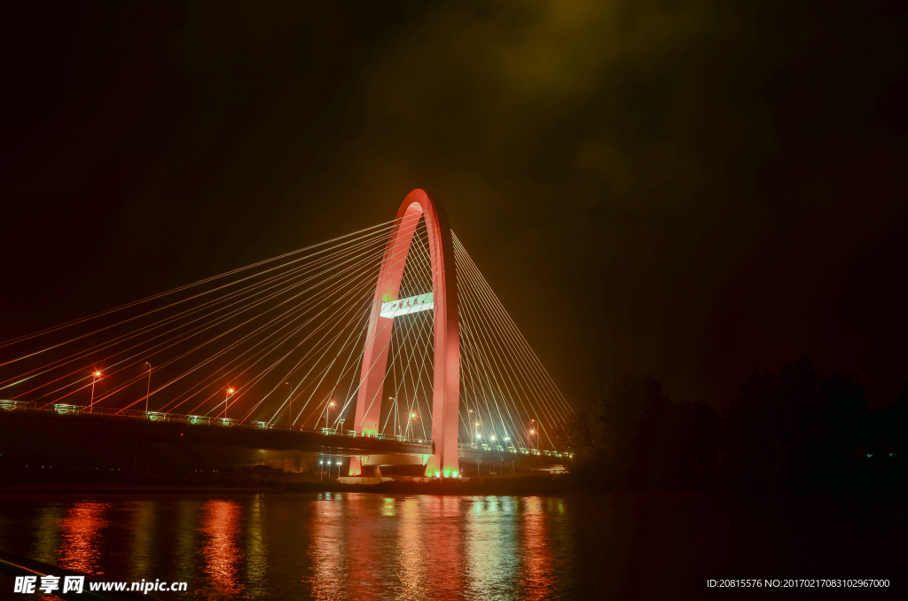 泗阳大桥夜景