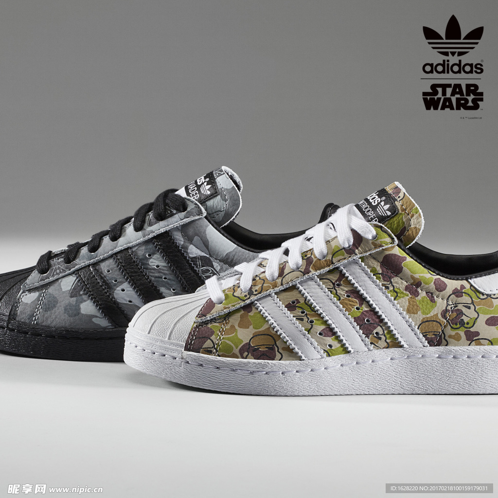 ADIDAS休闲运动鞋宣传广告