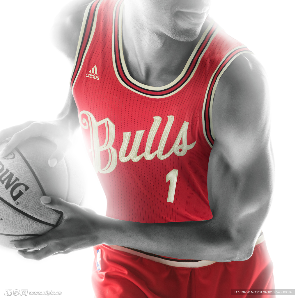 ADIDAS篮球NBA队服广告