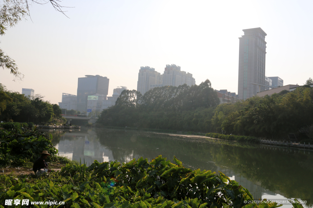 湖光风景