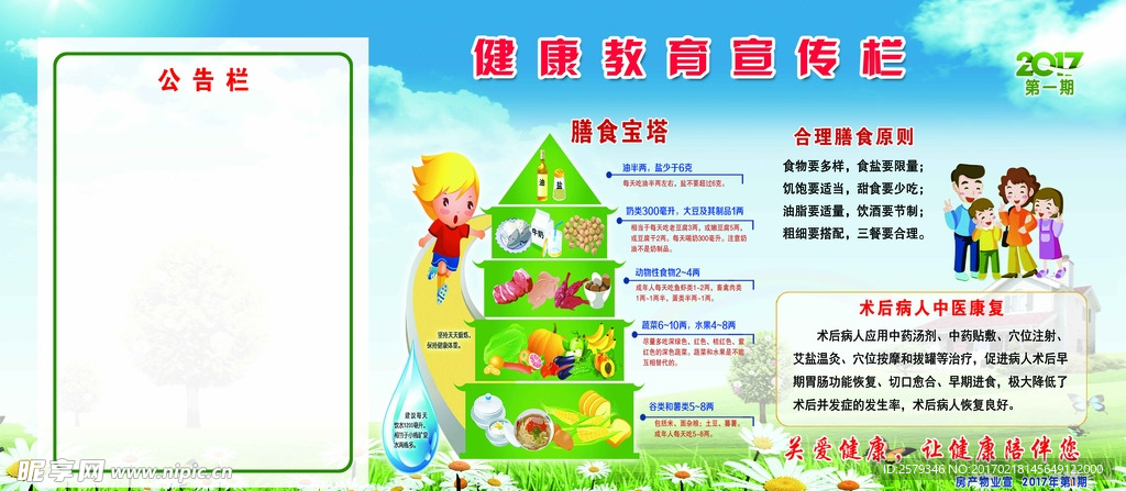 健康教育栏