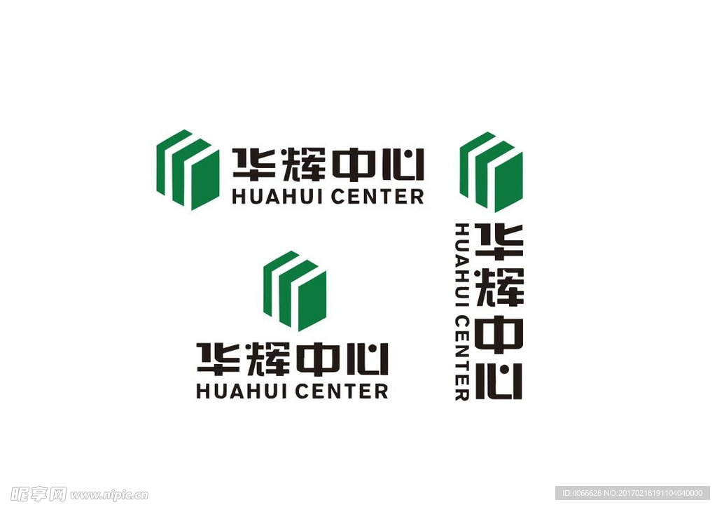 华辉中心logo