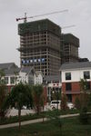 施工中的建筑