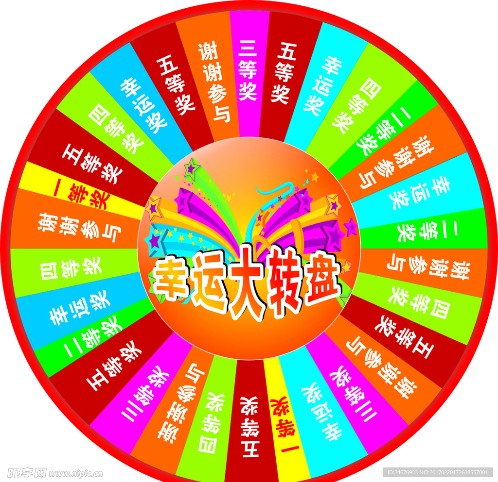 抽奖转盘 幸运大转盘