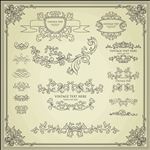 欧式古典花纹