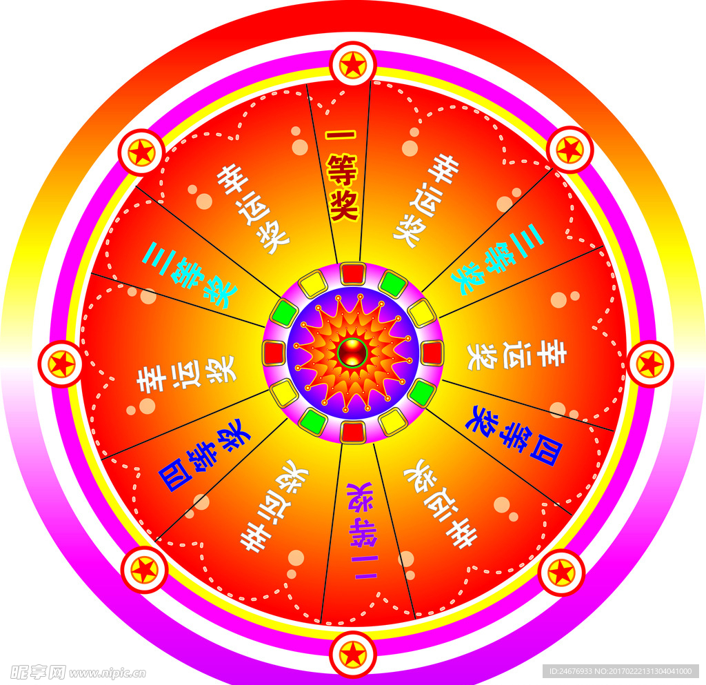 抽奖转盘 幸运大转盘