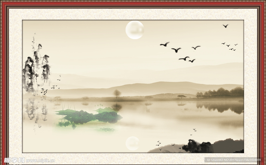 山水画