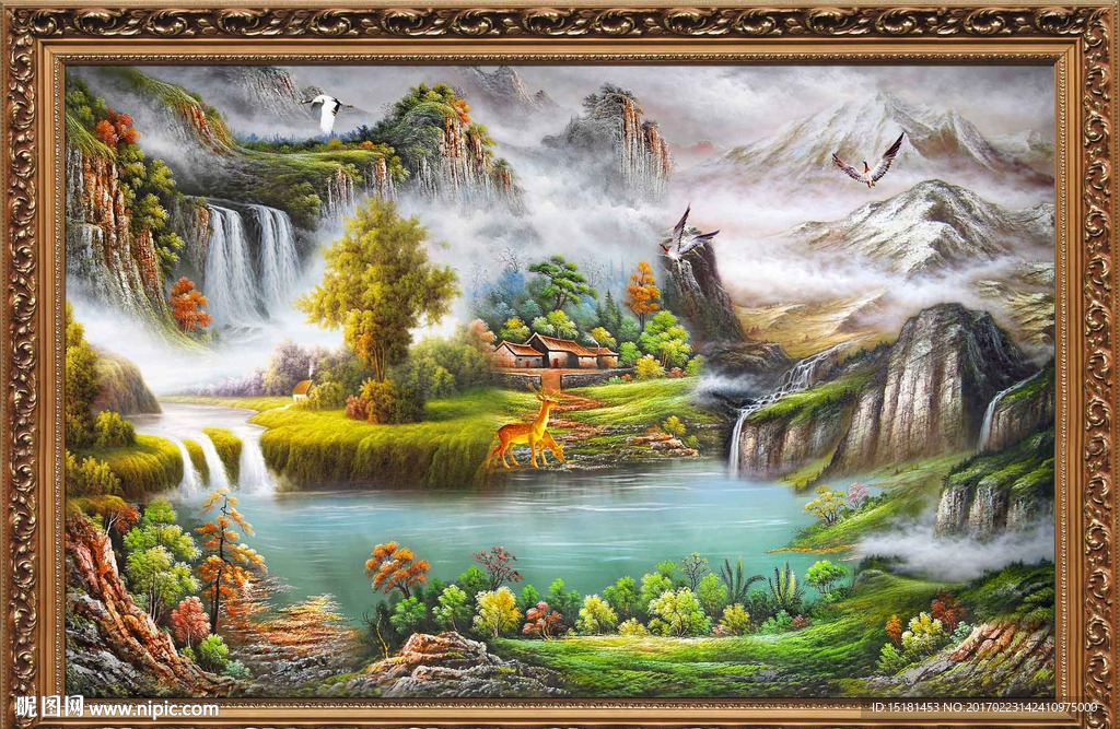风景油画