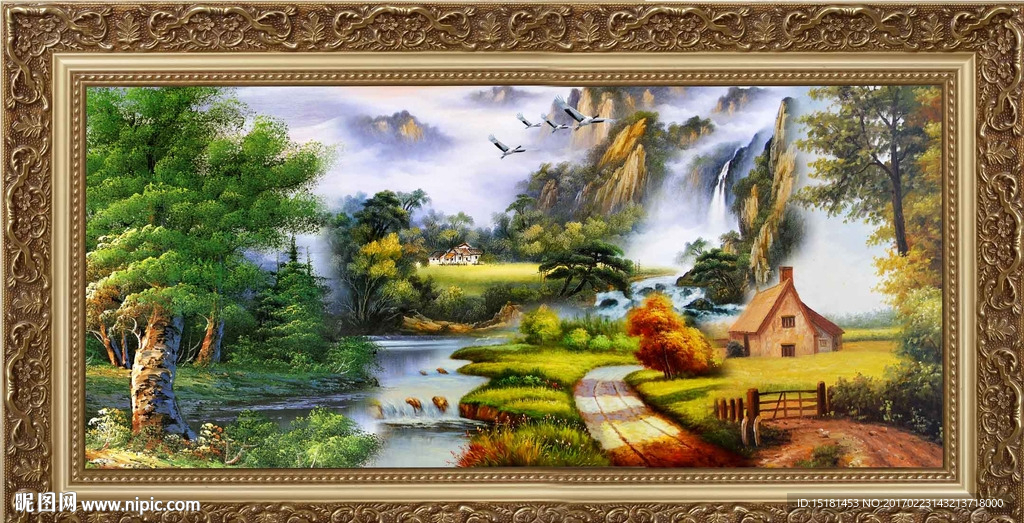 风景油画