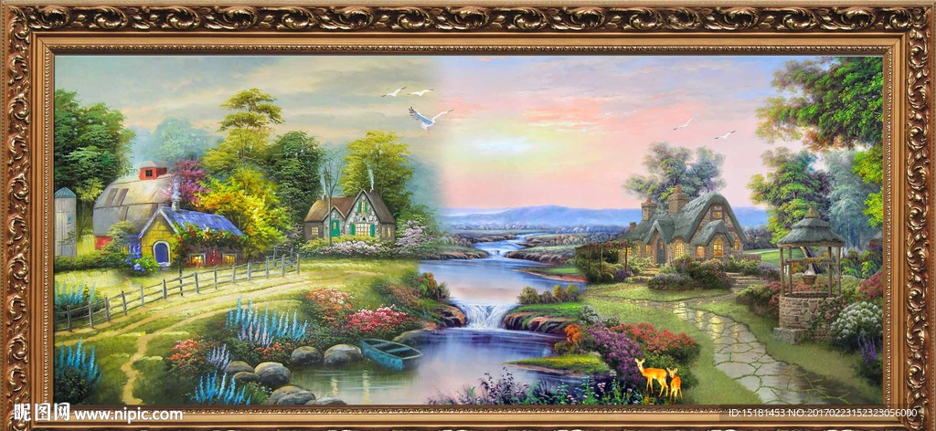 风景油画