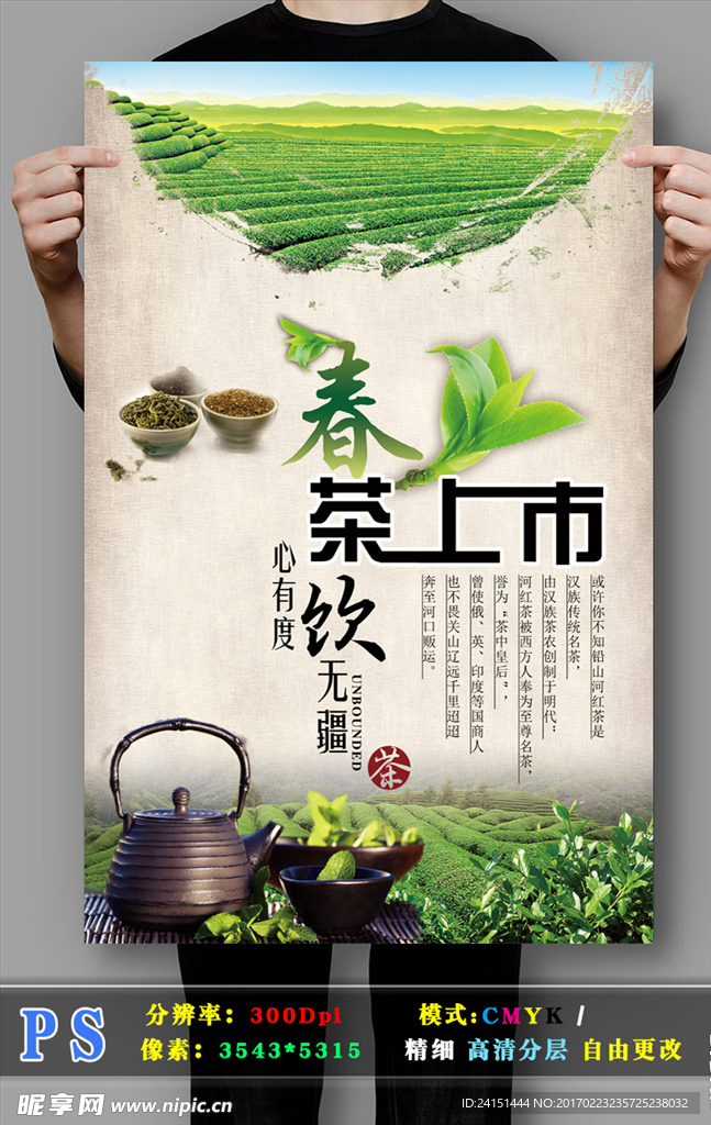 春茶上市海报