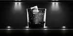 矢量威士忌酒杯