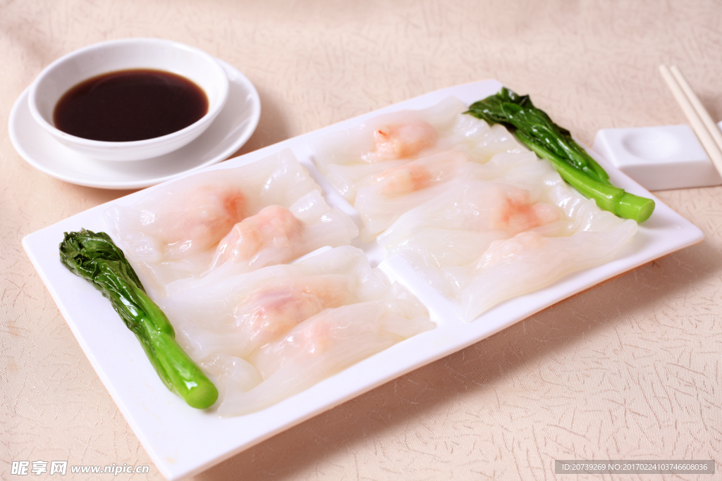 碧玉鲜虾肠
