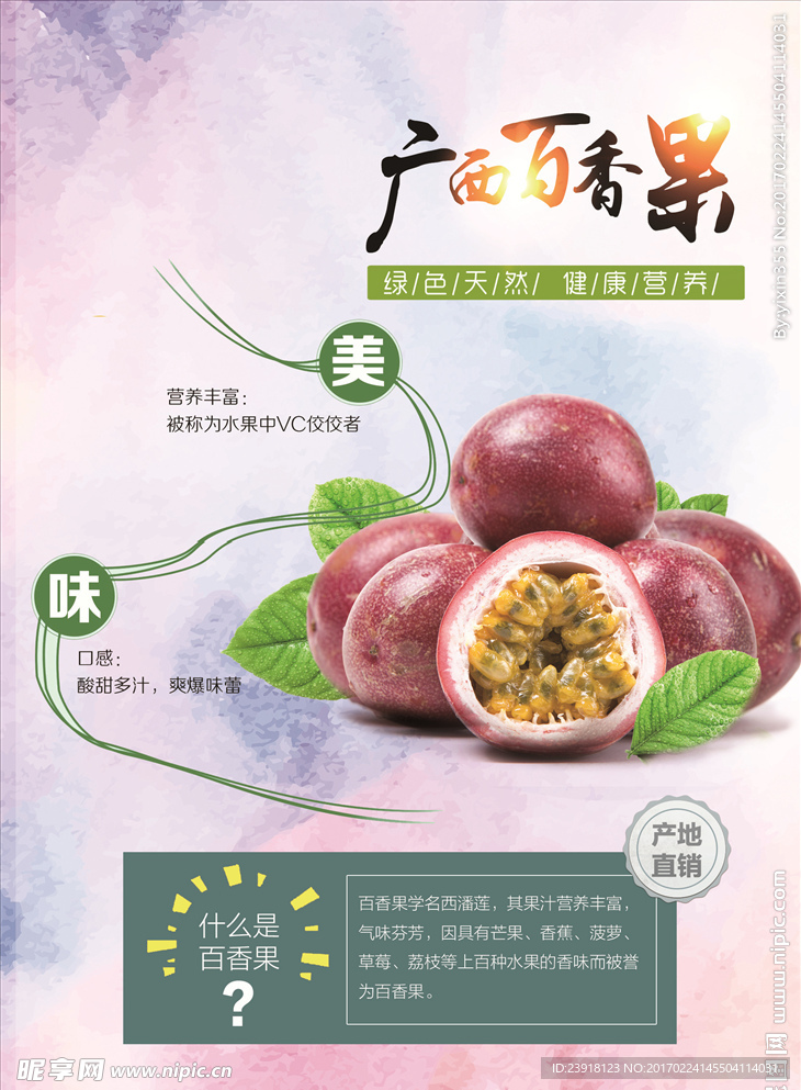 百香果传单